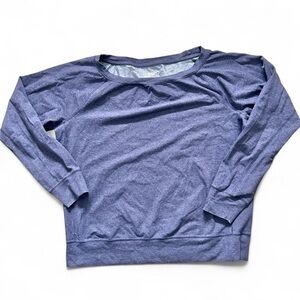 Nike fit purple long sleeve sweatshirt top size L
